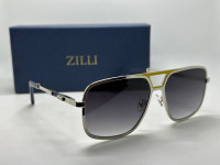 Очки Zilli Aviator Silver/Black